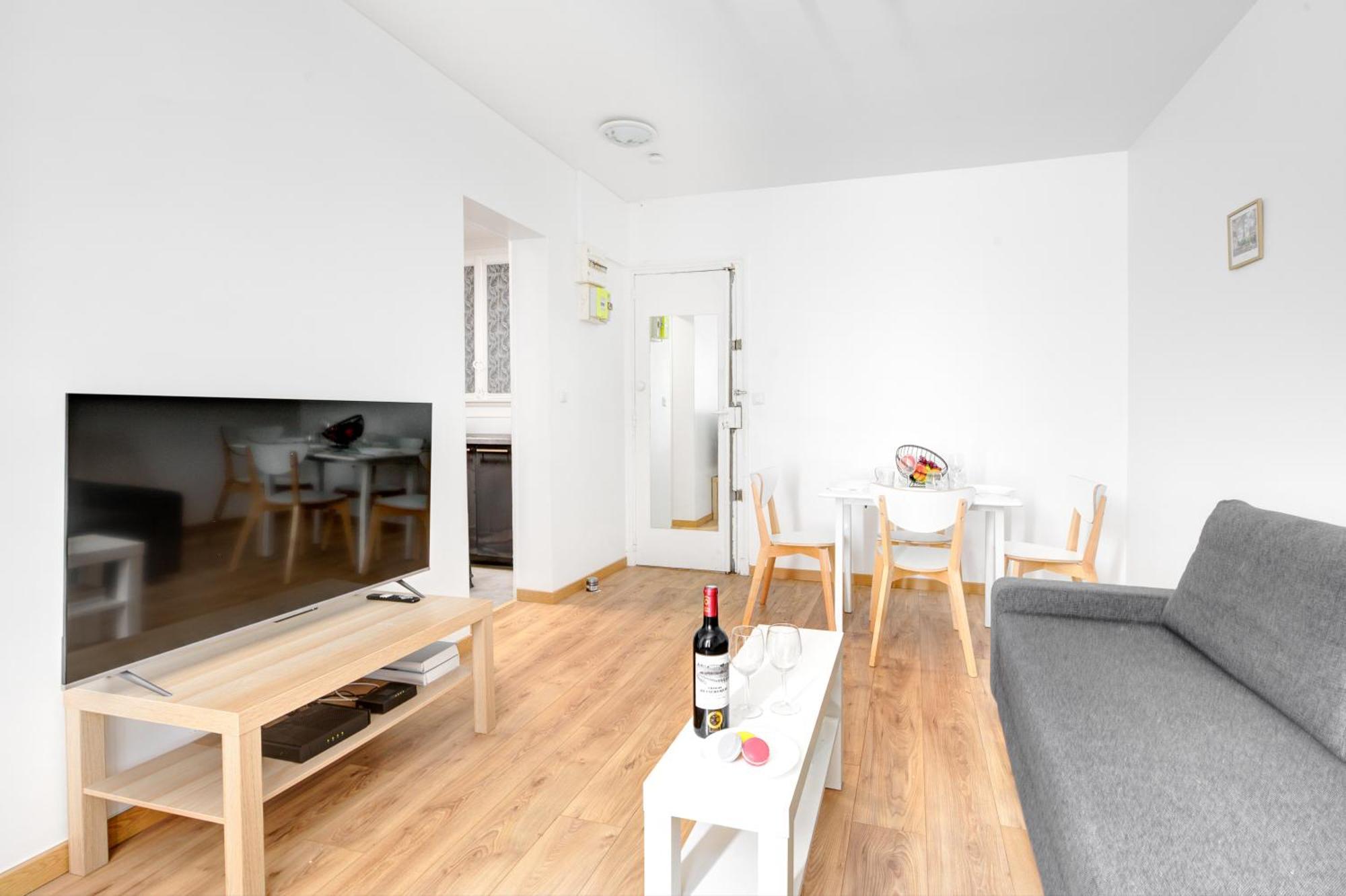 4 Personnes Charmant Appartement Paris 13Eme エクステリア 写真